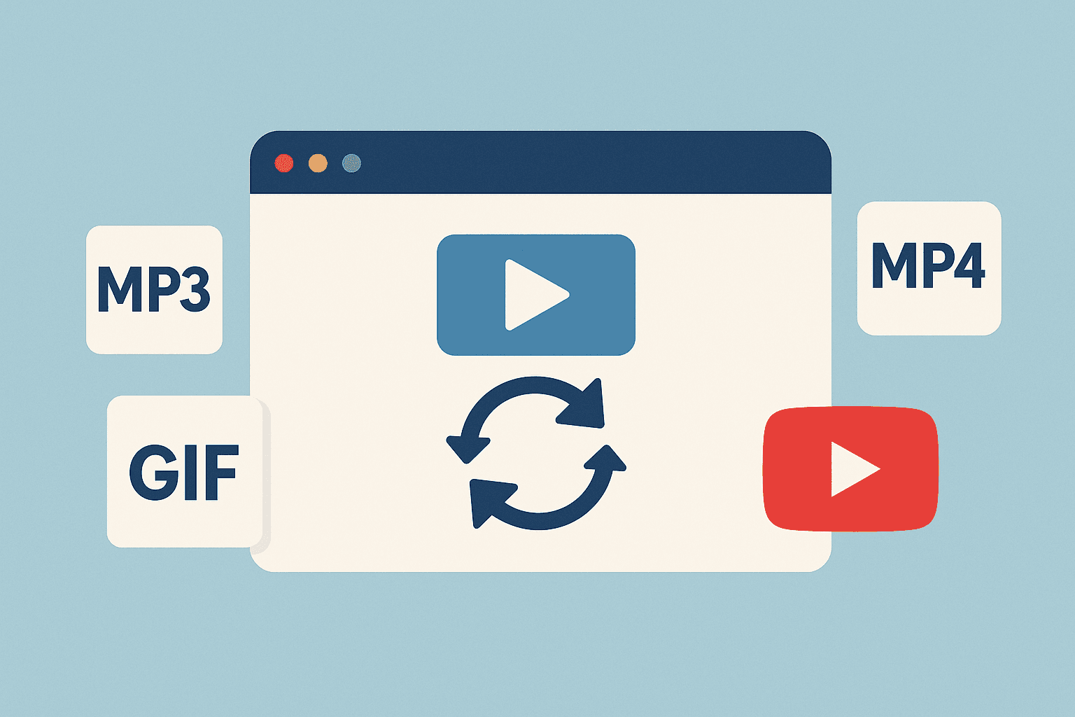 Best Free Video Converter Tools (2025) – MP4, MP3, GIF, YouTube & More